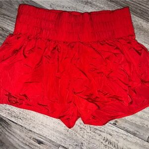 Women's Red shorts